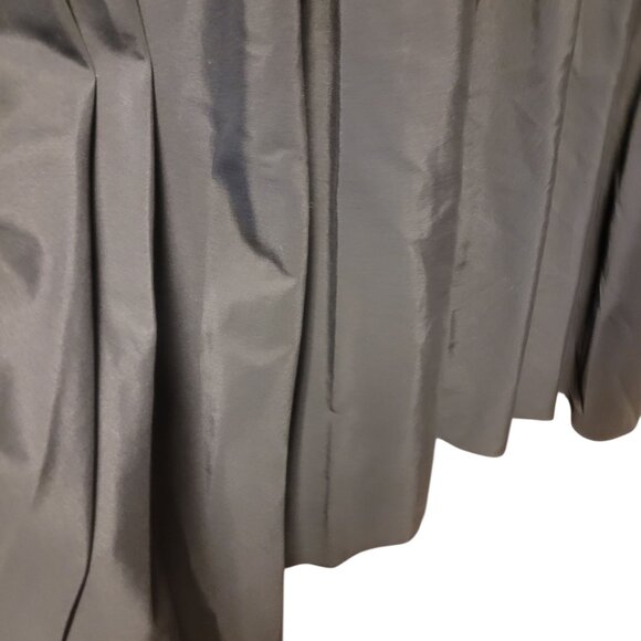 Jessica Howard Black Embellished Ruched Evening Dress Plus 24W EUC Lined 3X - Picture 5 of 14